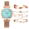 Sky blue and bracelet