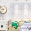White brick pattern