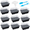 13piece black seedling box