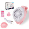 Bubble fan watch powder