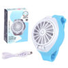 Fan watch blue