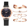 Black and bracelet