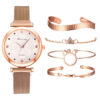 Rose gold and bracelet