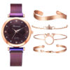 Purple and bracelet