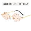 Gold Frame Light Tea