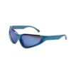 Blue frame blue coating