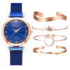 Blue and bracelet
