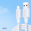 White frosted 2PCS