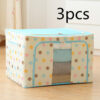 Blue flower3pcs