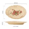 Rose Beige Fish Dish