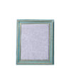 Small green frame grey velvet