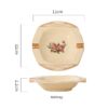 Golden Rose Beige Ashtray