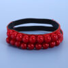 Red bottom red beads