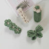 Vintage Green Rice Material Pa