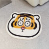 Surprised Tiger Floor Mat