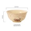 Golden Rose Beige Rice Bowl X2