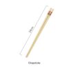 Rose Beige Chopsticks X4