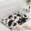 Black White With Cow Pattern