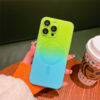 Green And Sky Blue
