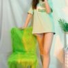 Green plush