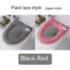 2 Piece Plaid Black Red