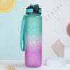 Gradient green purple