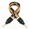 Khaki yellow with black edge