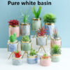 Pure white basin