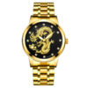Black plate with gold shell