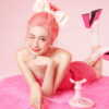 Pink plush