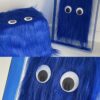Royal blue plush
